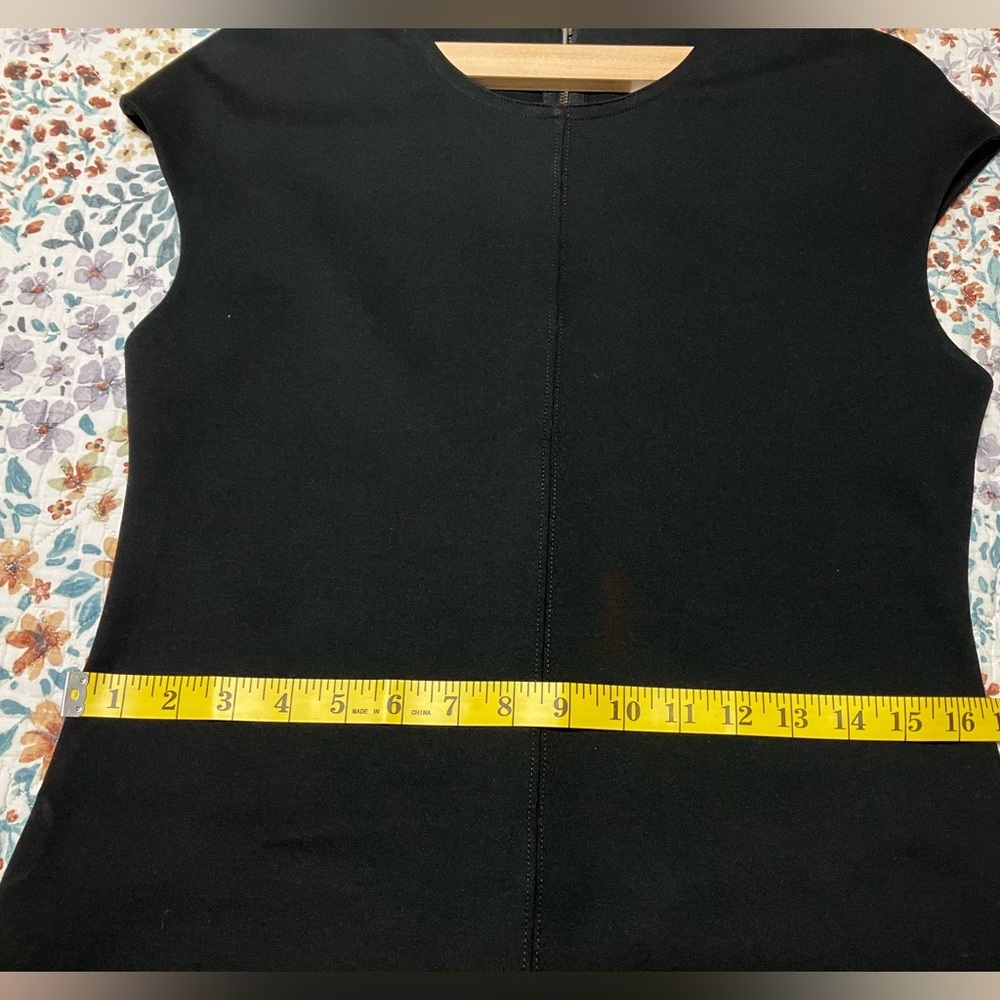 Anthropologie Classic Black Mini Dress - Picture 8 of 11